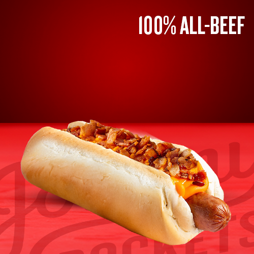 Bacon Cheese Dog (salsicha Viena 22cm,ch