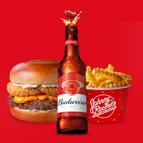 Combo Happy Rockets (burger + Batata + B