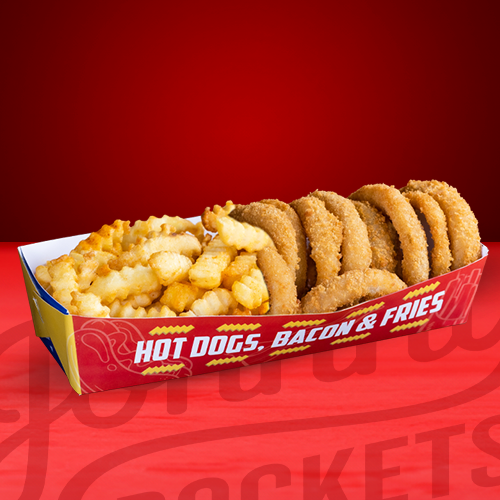 Porção - Half Rings E Half Fries (anéis