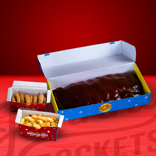 Porção - Johnny Ribs Full C/ Barbecue +