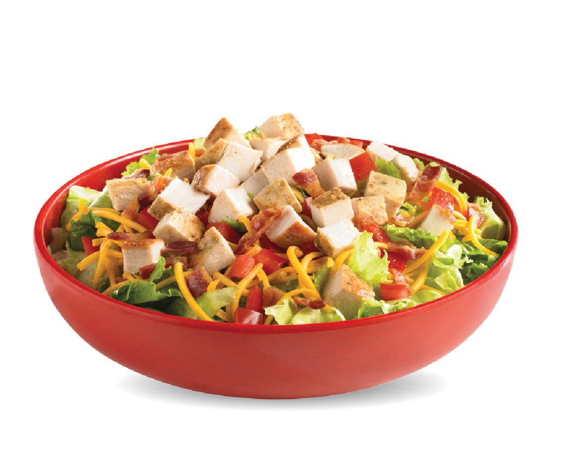 Crispy Chicken Club Salad