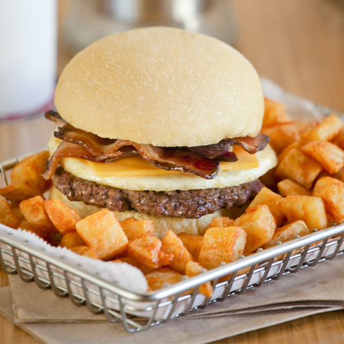 Rocket Breakfast Burger