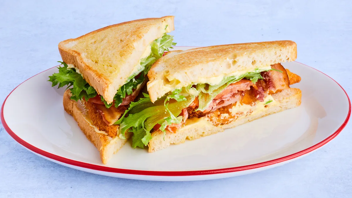 Crispy Chicken Club Sandwich