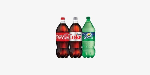 Assorted 2L Soda Bottles
