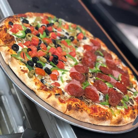 Build Your Own Half/Half Specialty Pizza - Med 12"