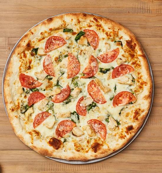 The Great White Pizza - Med 12"