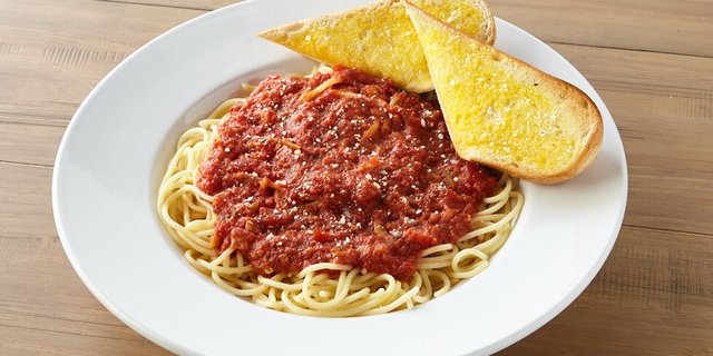 Spaghetti w/ Marinara Sauce