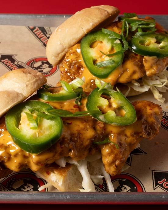 Firecracker Chicken Sliders