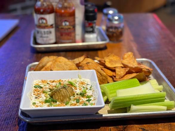 Fried Dill Pickle Dip