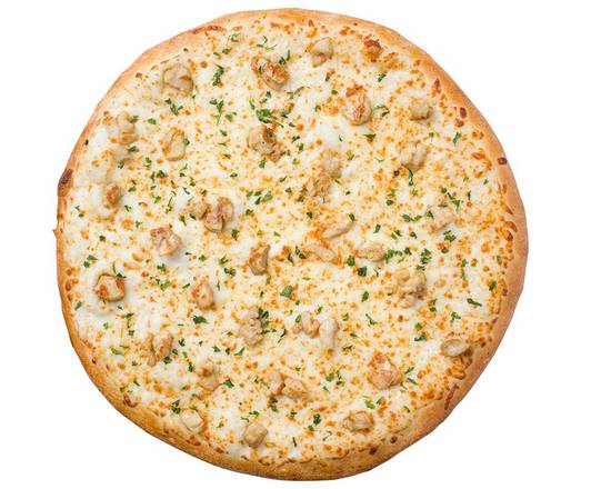 Large Chicken Alfredo Pizza