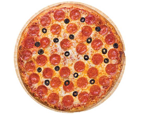 Large Pepperoni Olive Pizza