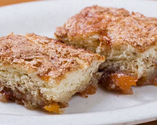 Peach Cobbler Cake Squares