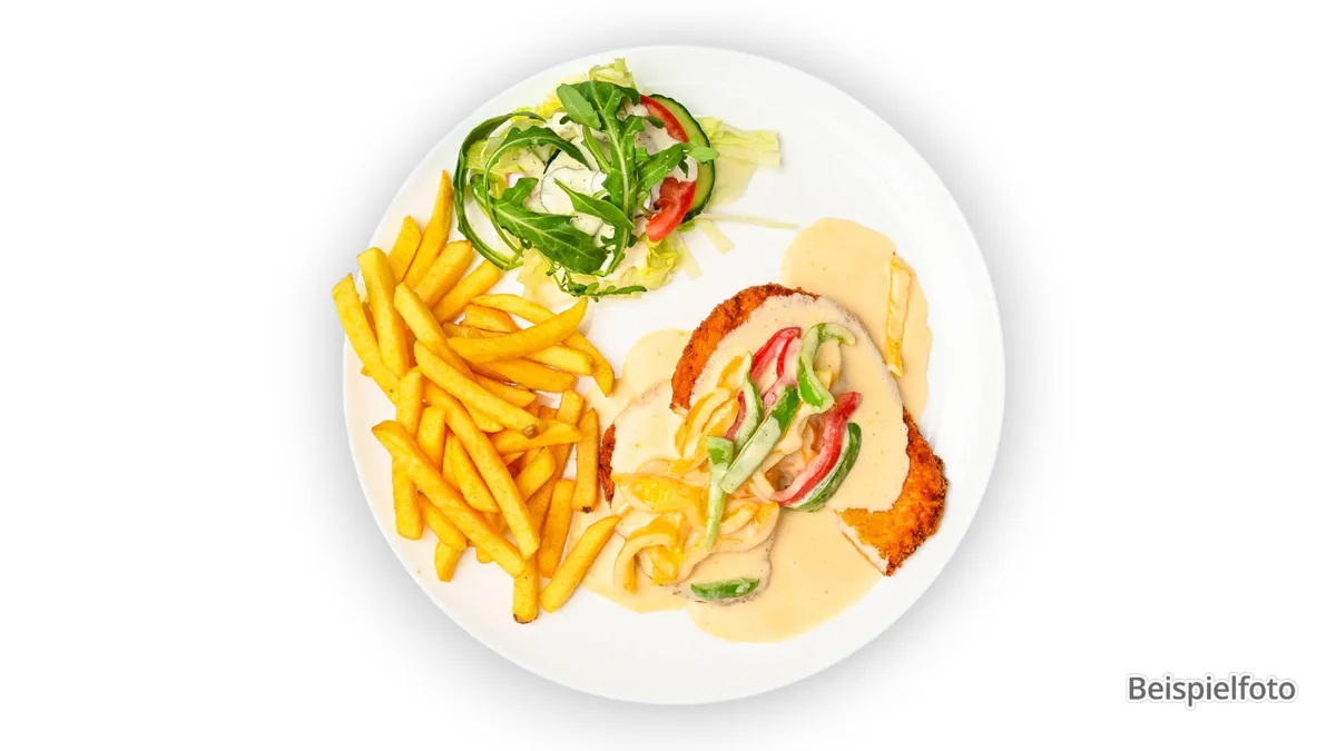 Paprika-Rahmschnitzel