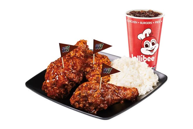 3pc KBBQ Combo (w/ 1 side and soda)