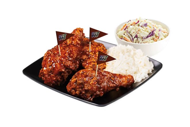 3pc KBBQ Meal (w/ 2 sides)