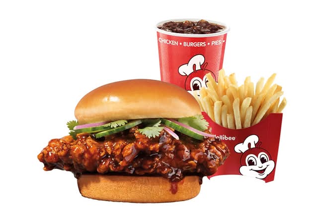 KBBQ Chicken Sandwich Combo
