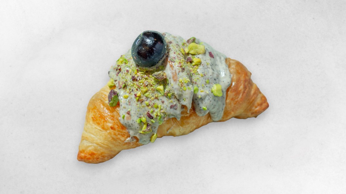 Croissant Coffee Raspberry