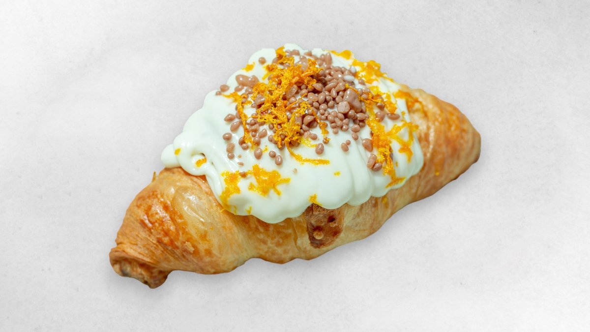 Croissant White Chocolate Orange