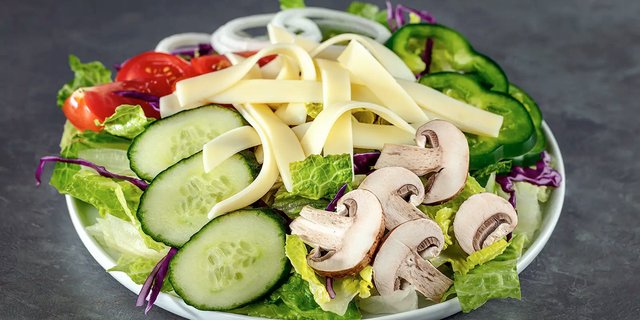 Giant Fresh Garden Salad