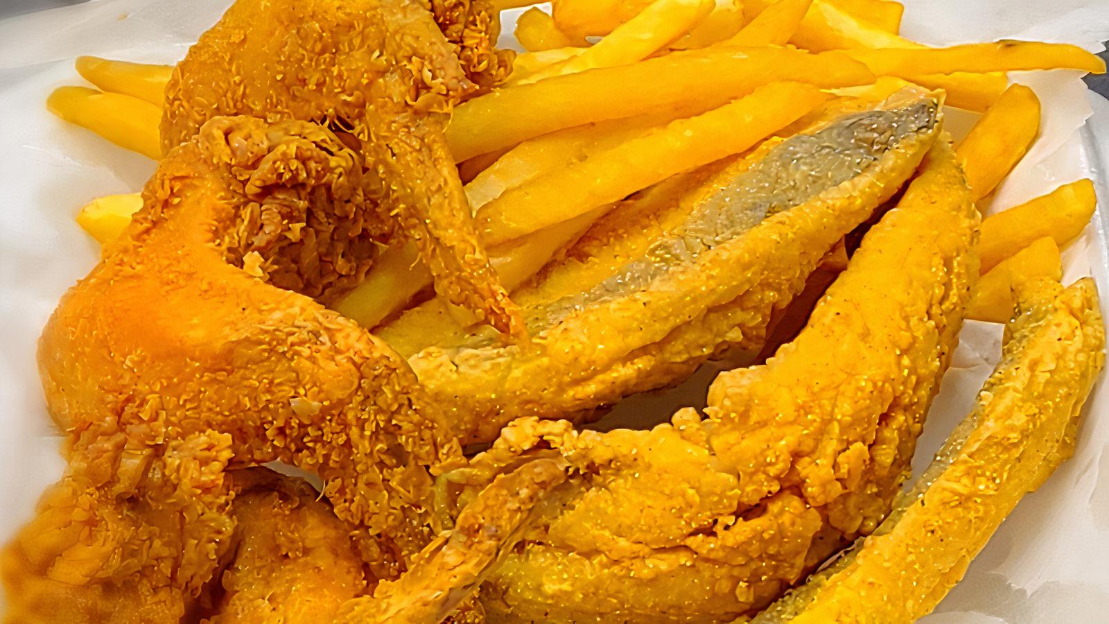 10 Wings and 10 Pcs. Fish