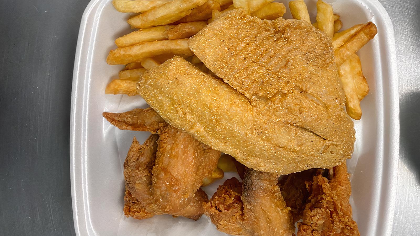 3 Wings and 2 Tilapia