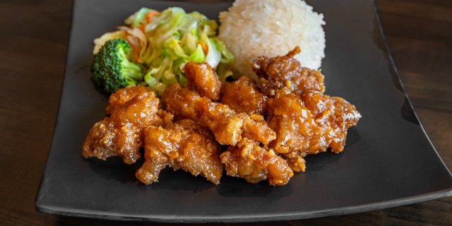 Honey Garlic Chicken Bowl