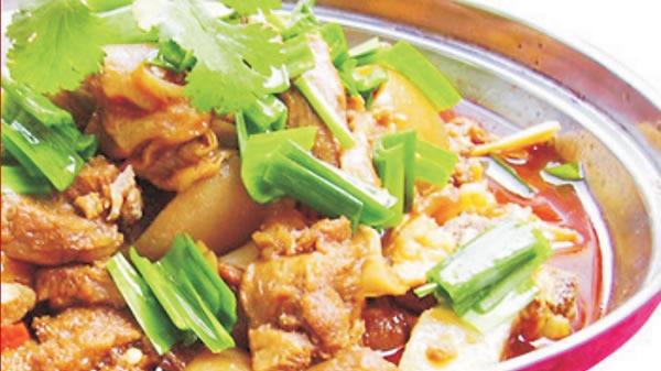 Braised Lamb with Bean Curd