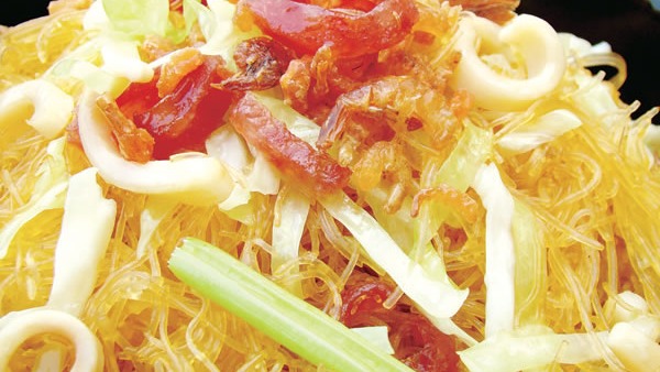 Vermincelli with Dried Seafood