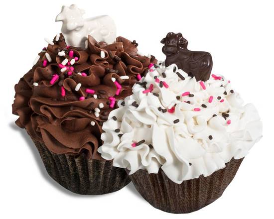 Chocolate or Vanilla Cupcakes with Frosting