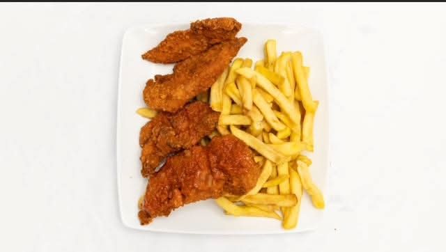 Buffalo Tenders With Fries