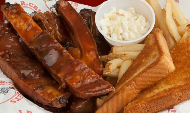JR Ribs with Fries