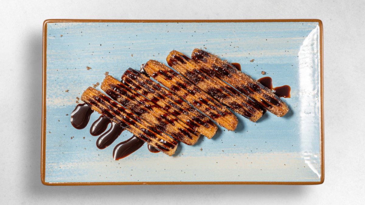 Churros with Chocolate Sauce