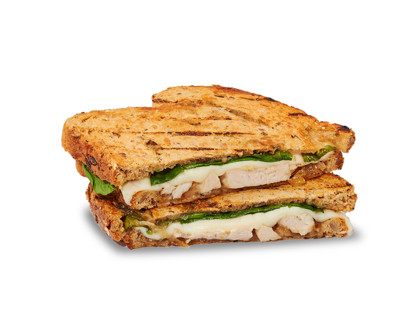 Chicken and Caramelized Onion Grilled Cheese