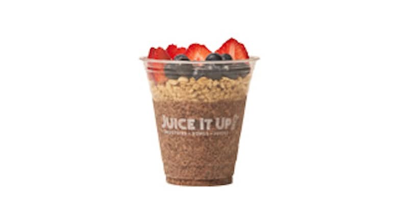 NEW! Strawberry Chia Pudding Parfait