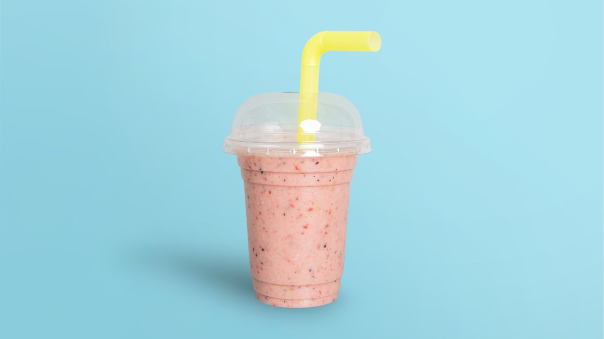 Banana-Forest Fruit-Kiwi-Yogurt Smoothie