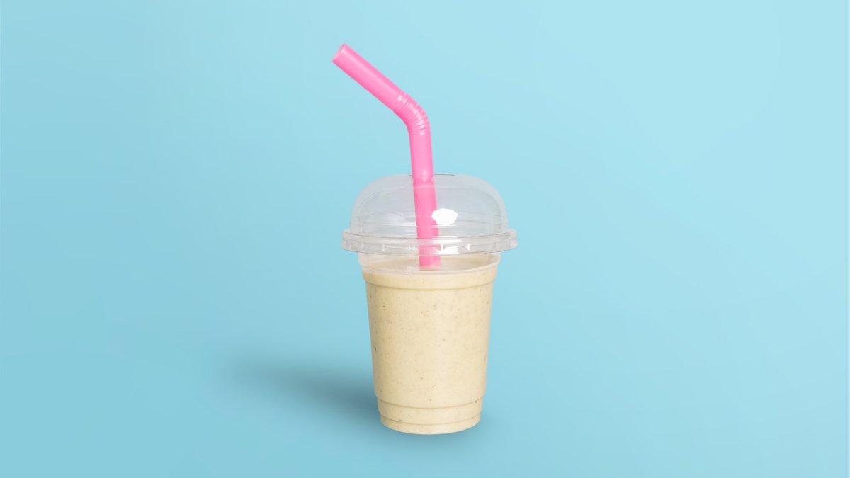Banana-Peanut Butter-Honey-Yogurt Smoothie