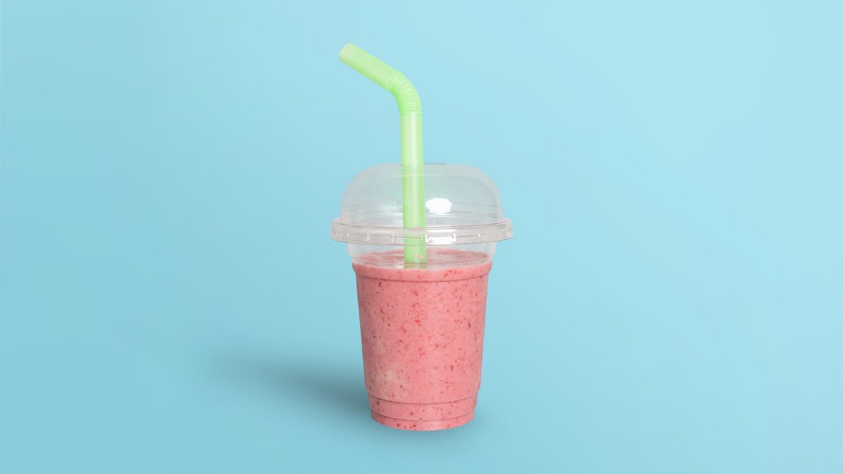 Banana-Strawberry-Yogurt Smoothie