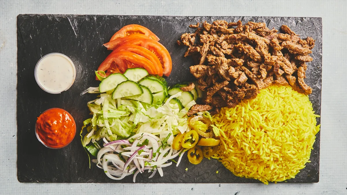 Risret med shawarma