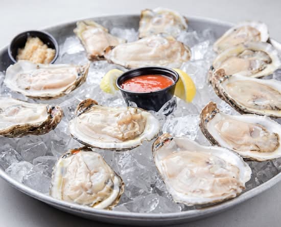 Raw Oyster on Half Shell