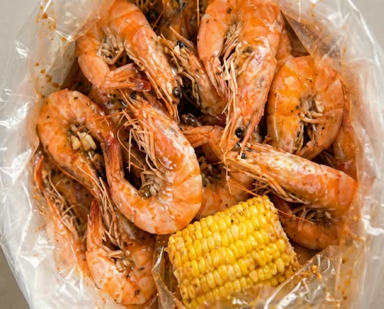 Shrimps with Head