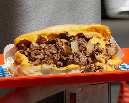 Mushroom Cheesesteak