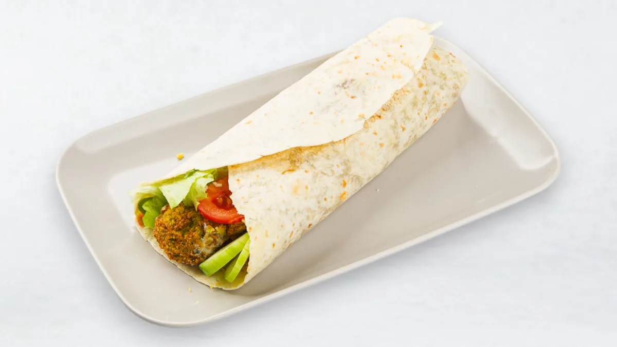Falafel Wrap Menü