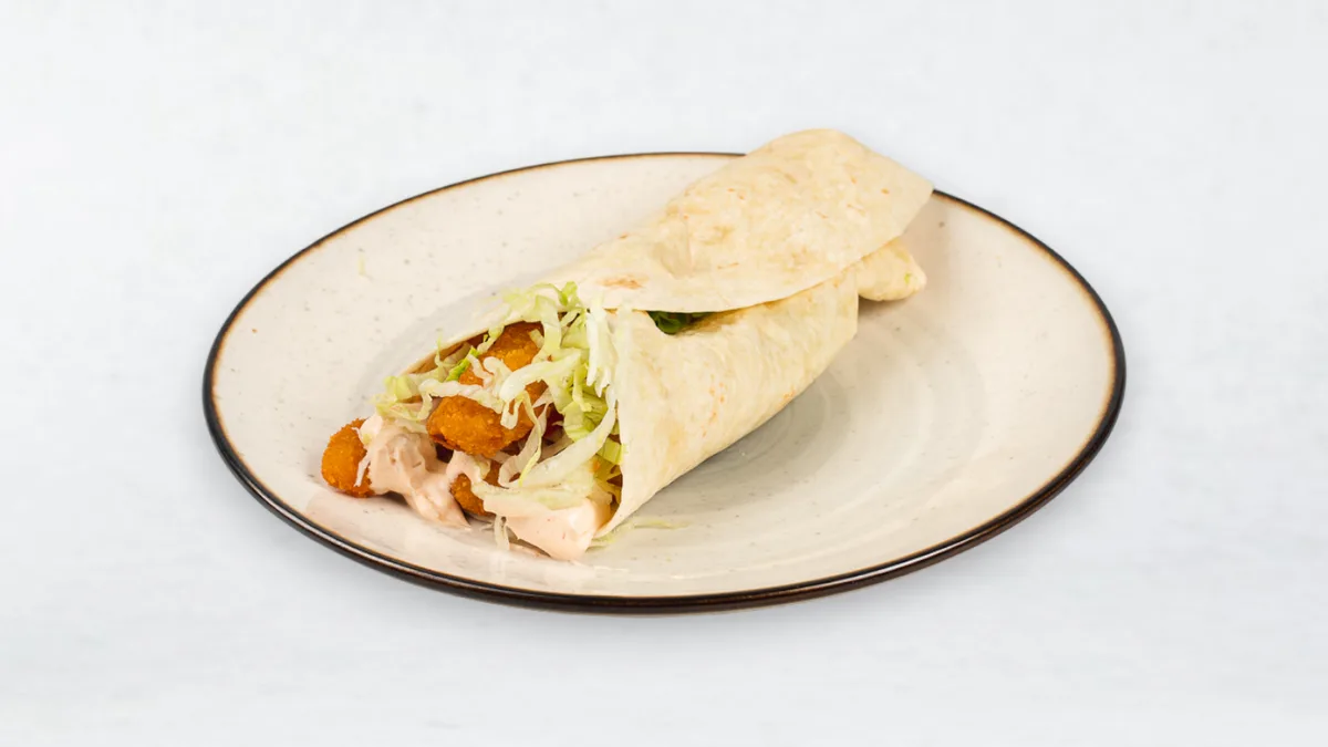 Fisch Wrap Menü