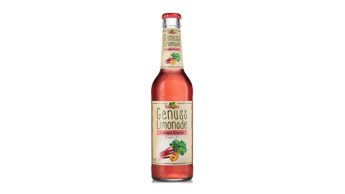 Teinacher Limonade Rhabarber-Mirabelle 0,33 l