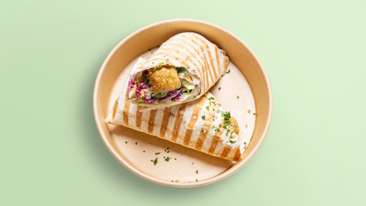 Wrap mit Falafel