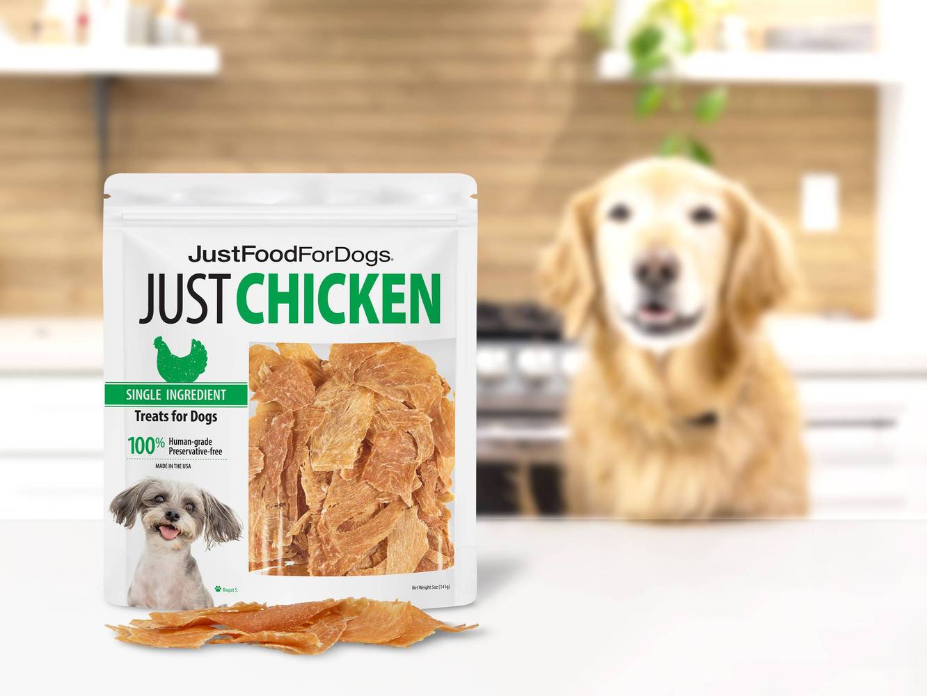Chicken Breast Treats for Dogs (5 oz)