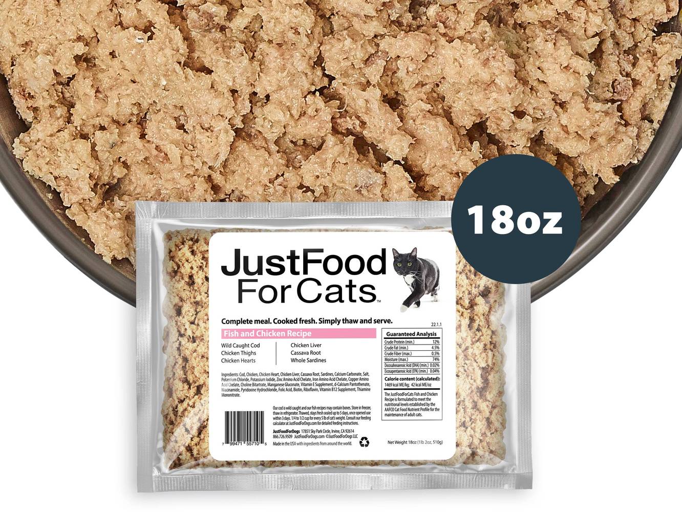 Fish and Chicken - 18oz