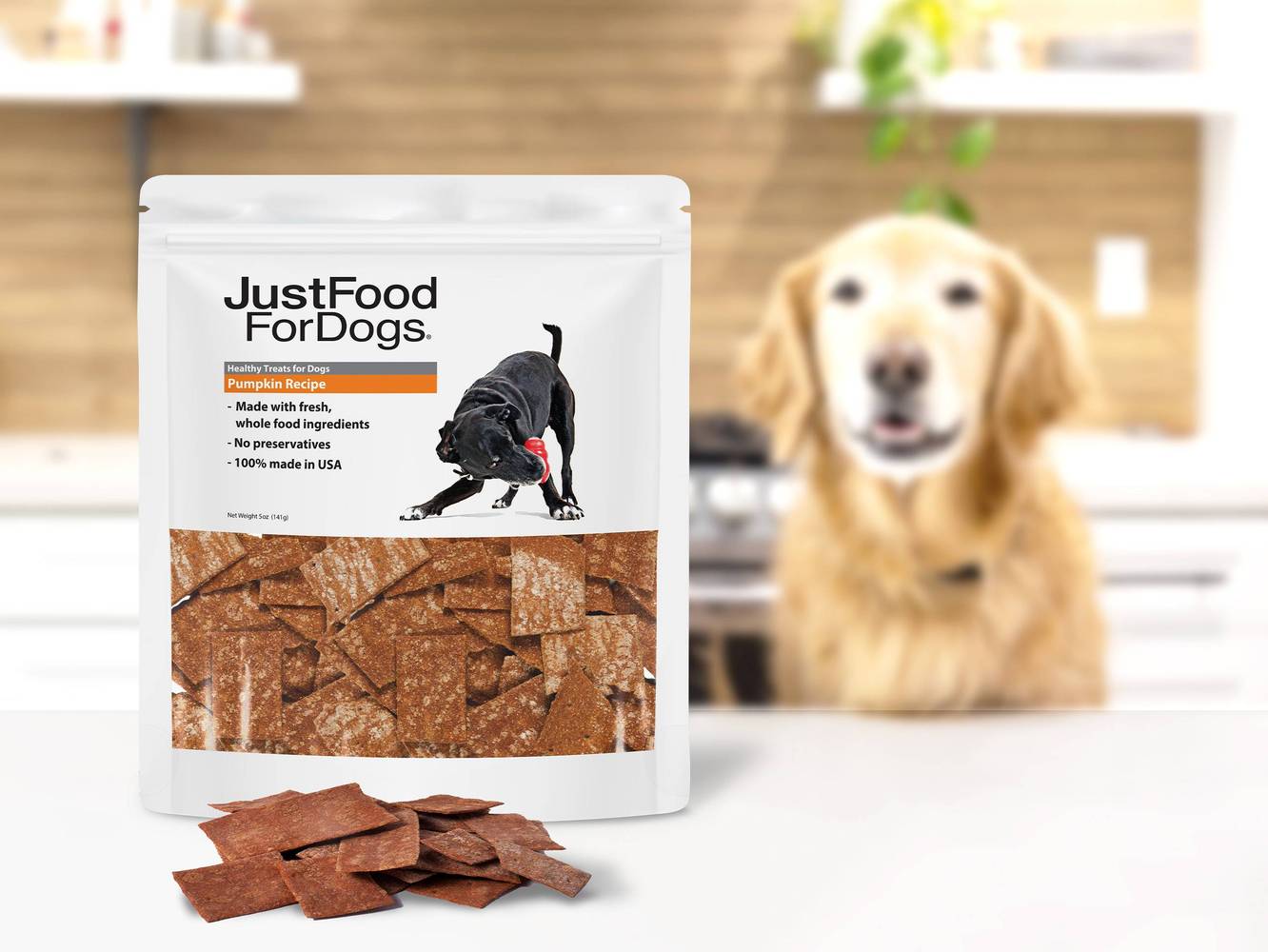 Pumpkin Treats for Dogs (5 oz)
