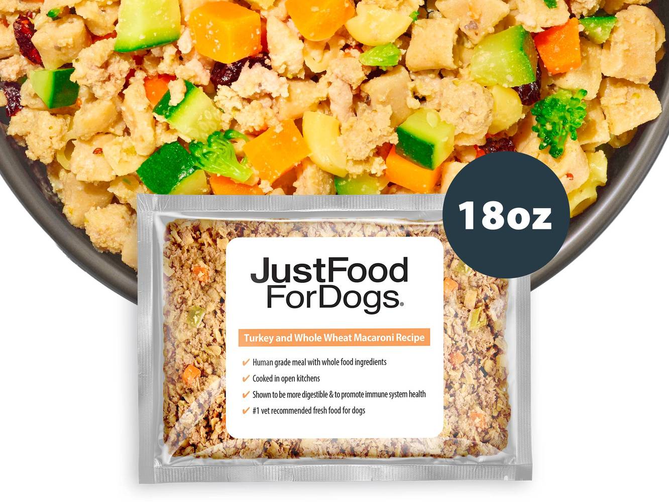 Turkey and Whole Wheat Macaroni - 18oz