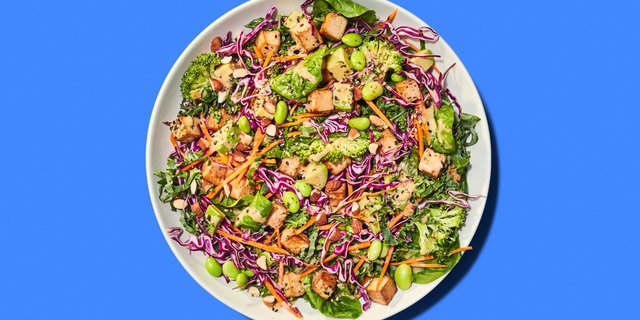 Tokyo Supergreens Salad w/ Sesame Organic Tofu